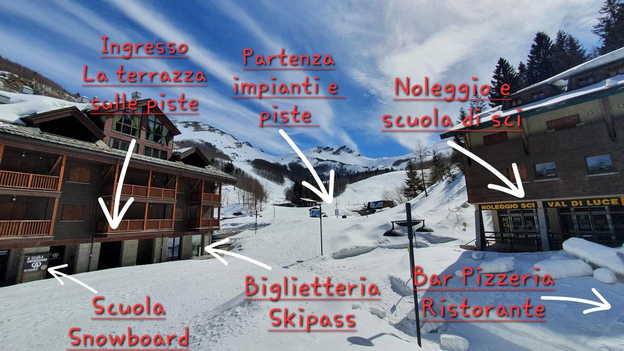 La Terrazza Sulle Piste Val Di Luce - Biancheria Inclusa Abetone Εξωτερικό φωτογραφία